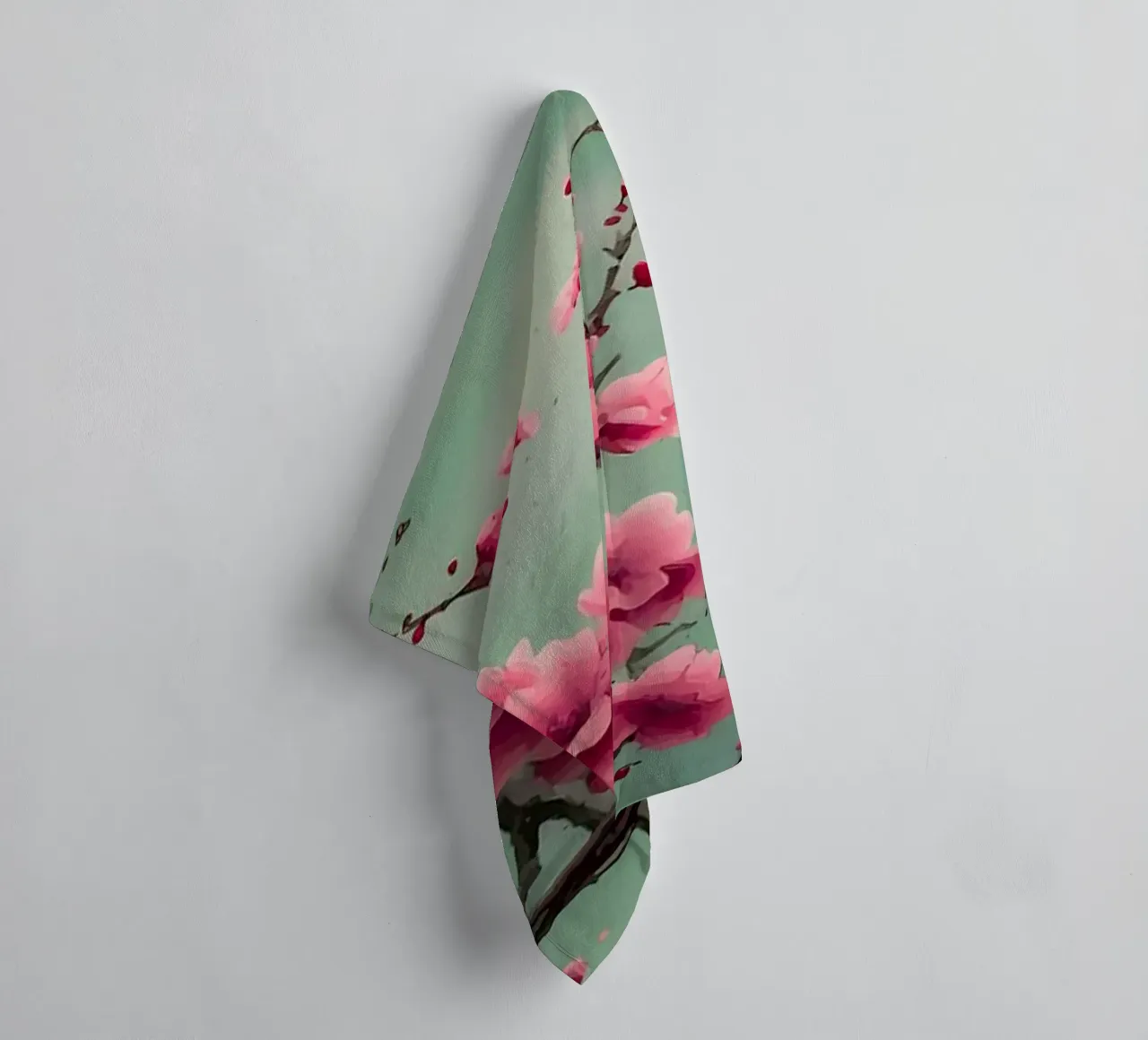 ciliegio in fiore in Giappone asciugamano da bagno da Rebecca Clark Wyrick