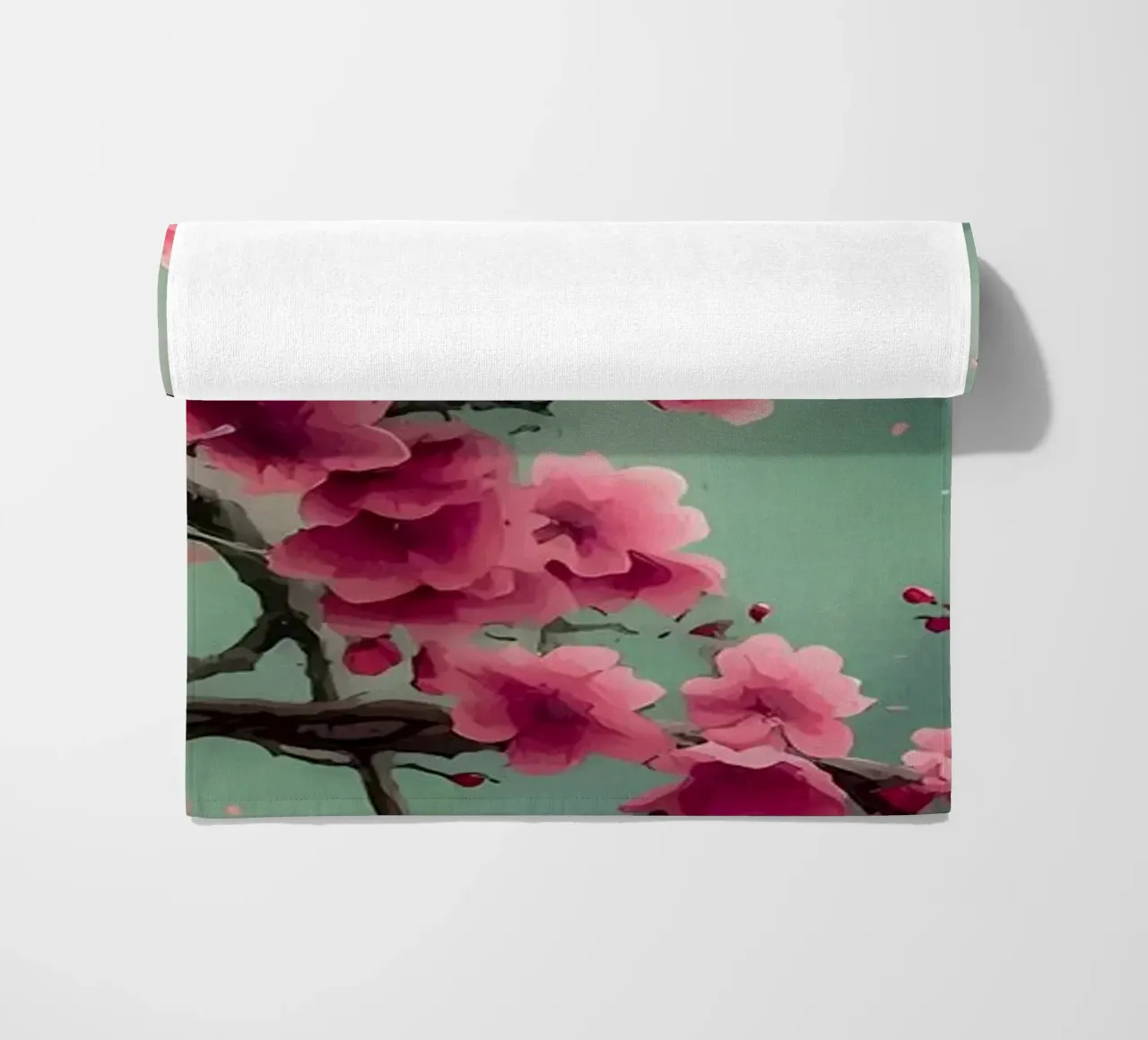 ciliegio in fiore in Giappone telo mare da Rebecca Clark Wyrick