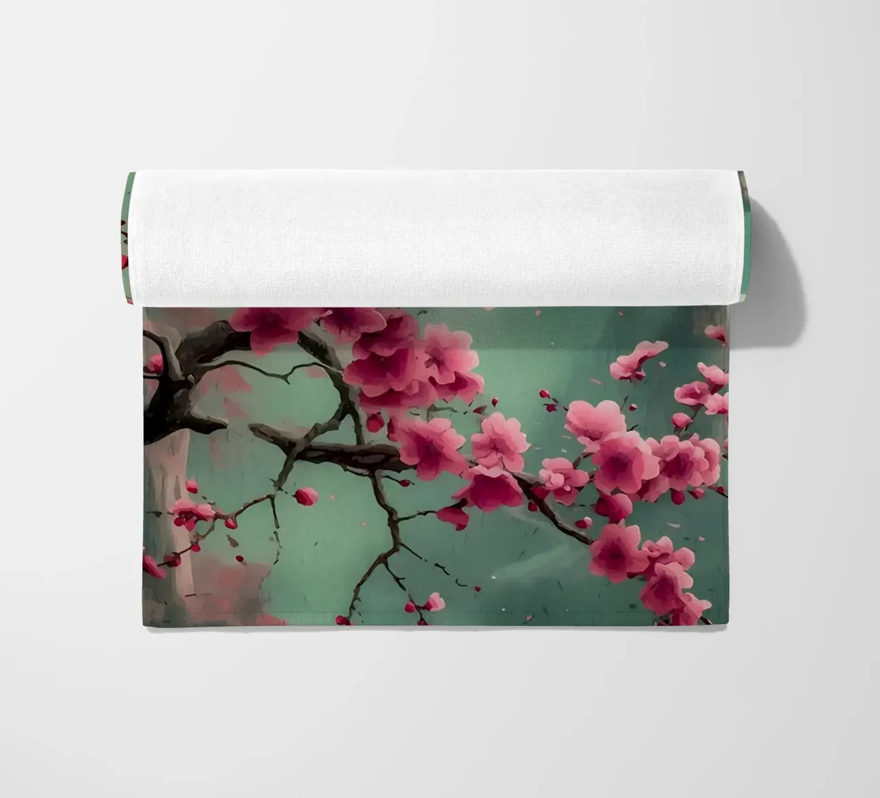 ciliegio in fiore in Giappone telo mare da Rebecca Clark Wyrick