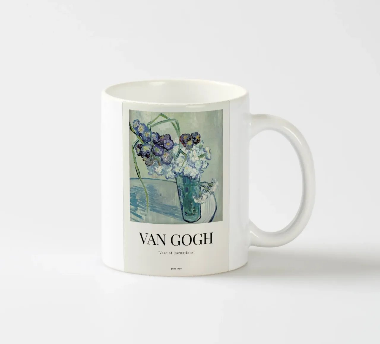 van Gogh - Vase of Carnations tazza in ceramica da ARTOTHEK