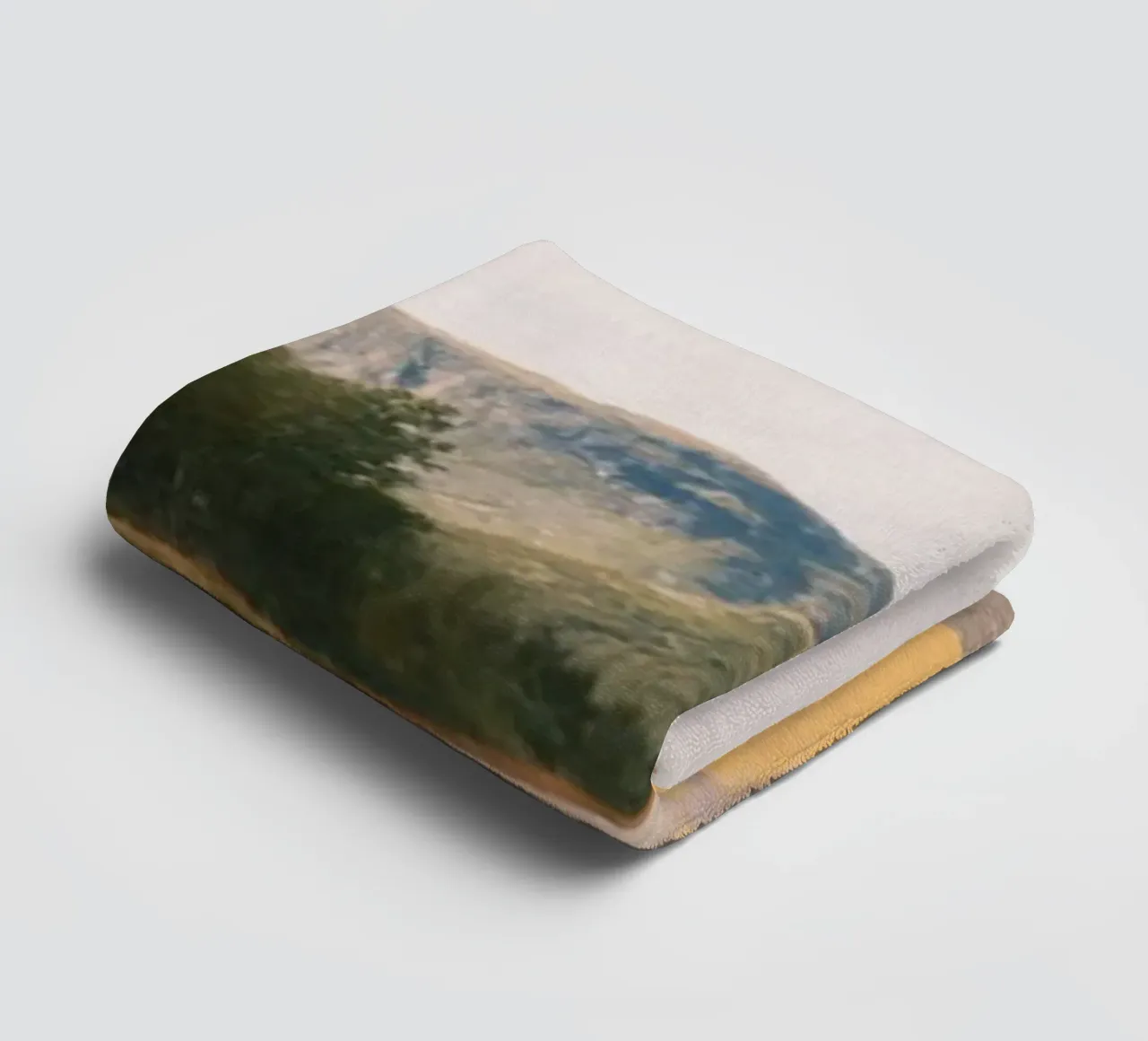 Endless Road – Norwegian Serenity towel by FujiPrints