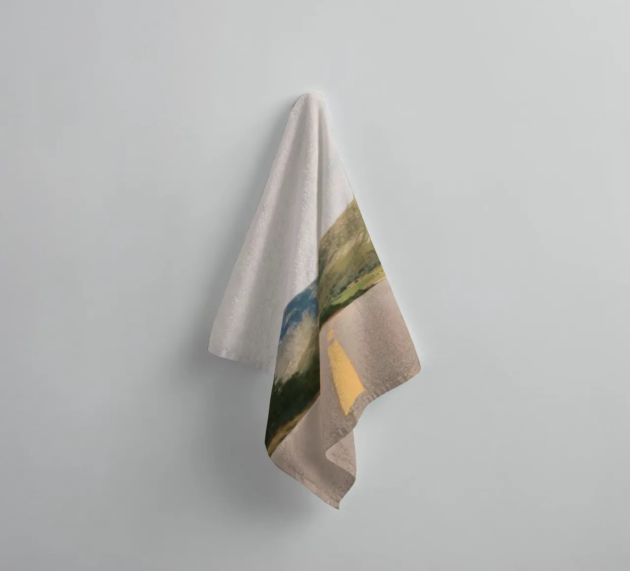Endless Road – Norwegian Serenity towel by FujiPrints