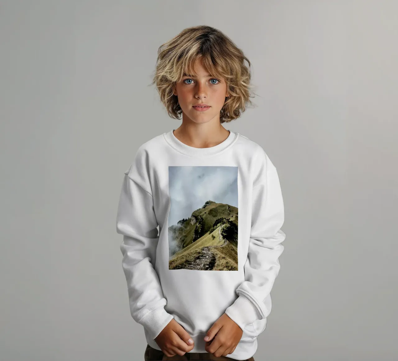 Klingenstock by Reisevergnügen kids sweatshirt by Reisevergnügen