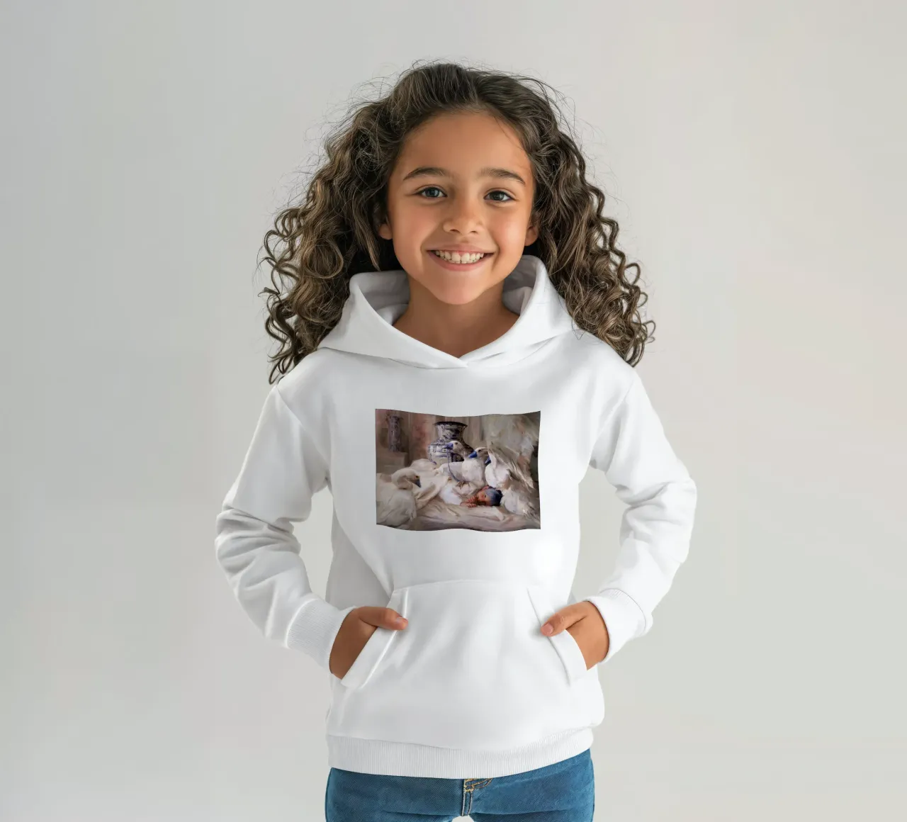 Guillermo Lorca Die Schwanenmädchen Kinder Hoodie von Birgitart