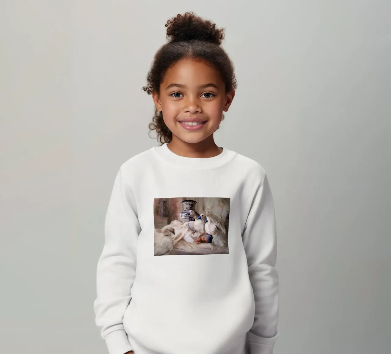 Guillermo Lorca Las chicas del cisne sudadera para niño de Birgitart