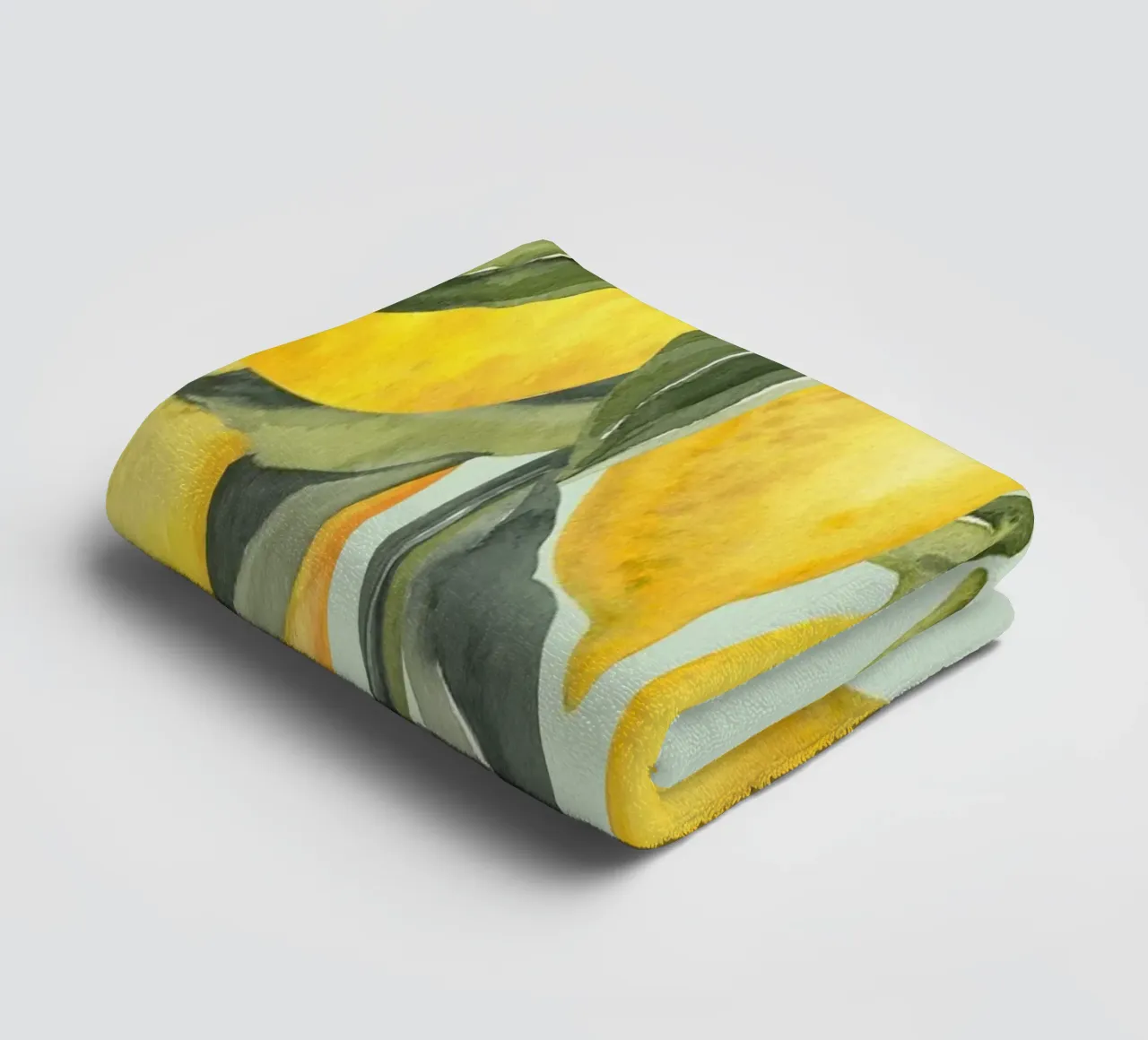 Zitrone Druck, Zitrone Poster, Italien Poster, Italienischer Druck Handtuch von Bella Studio