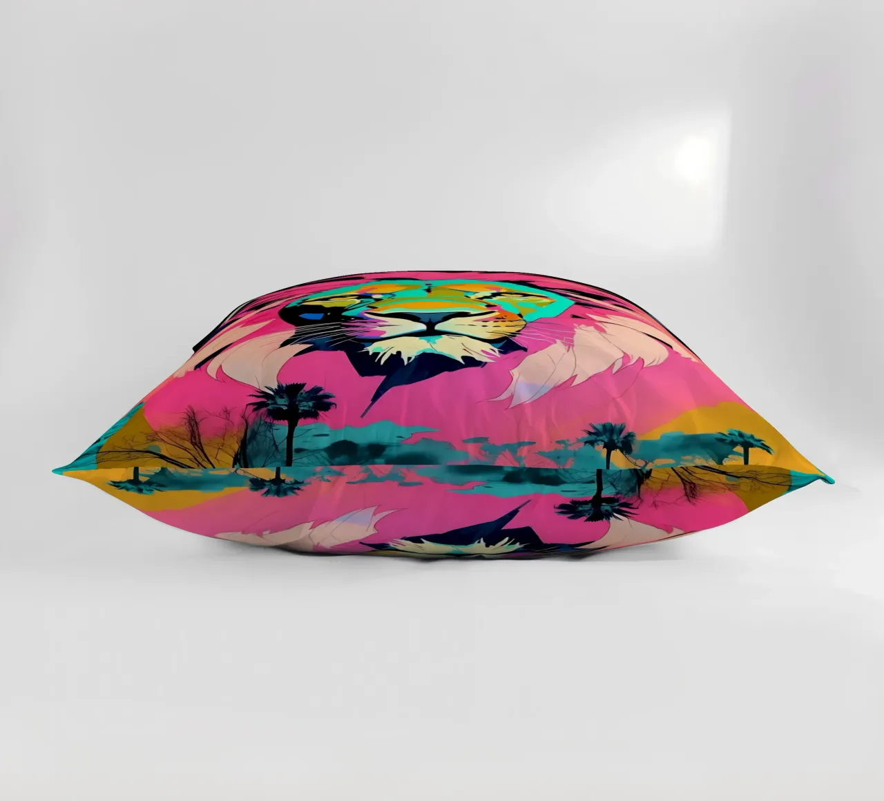 Leone_Stile_D_2 cuscino da Tierisch bunt by LK