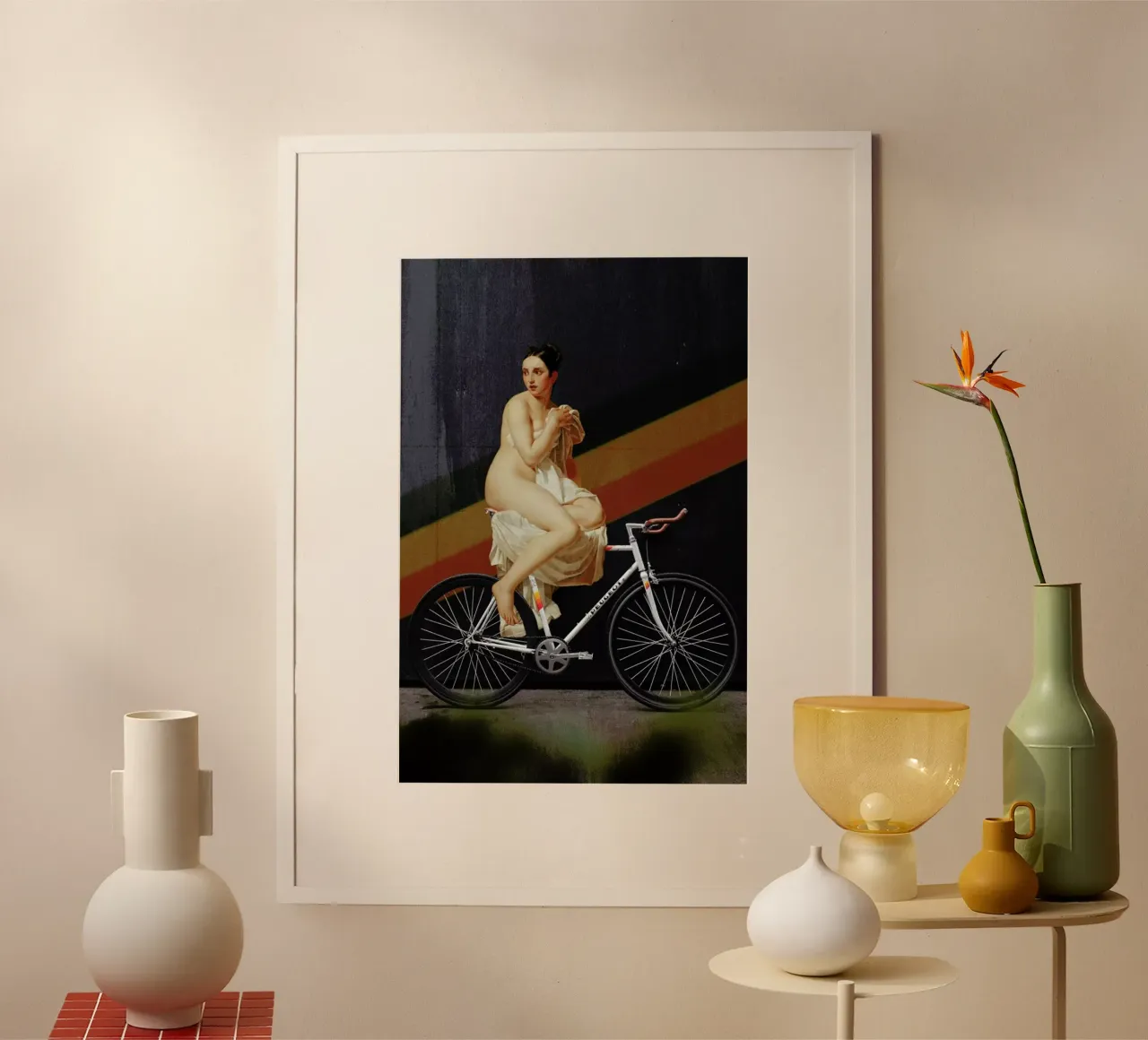 I Want To Ride My Bicycle carta hahnemühle da Jonas Loose