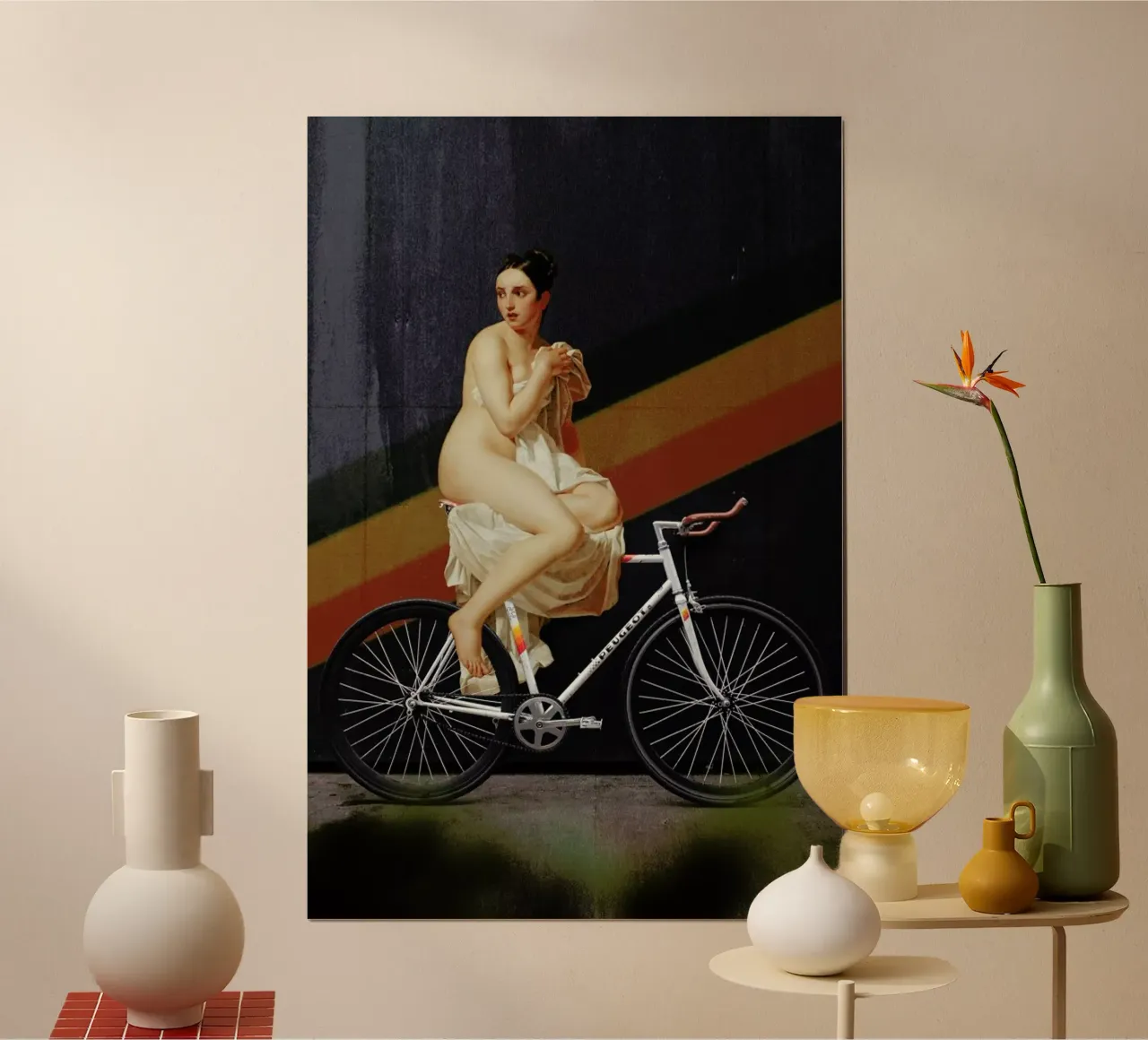 I Want To Ride My Bicycle carta hahnemühle da Jonas Loose