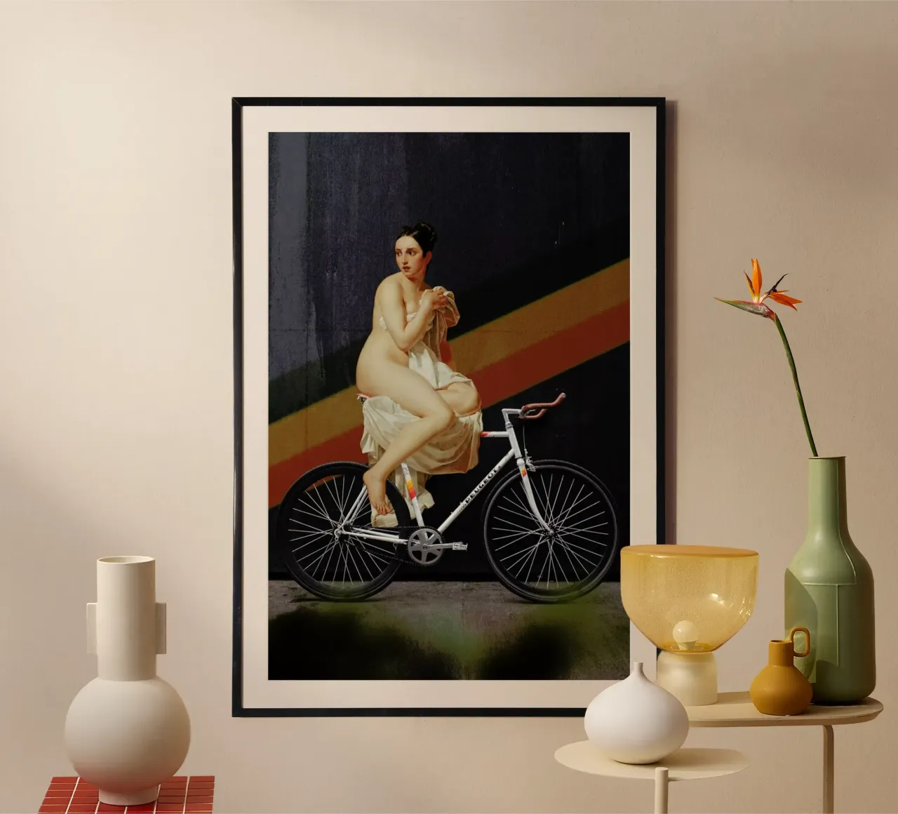 I Want To Ride My Bicycle carta hahnemühle da Jonas Loose