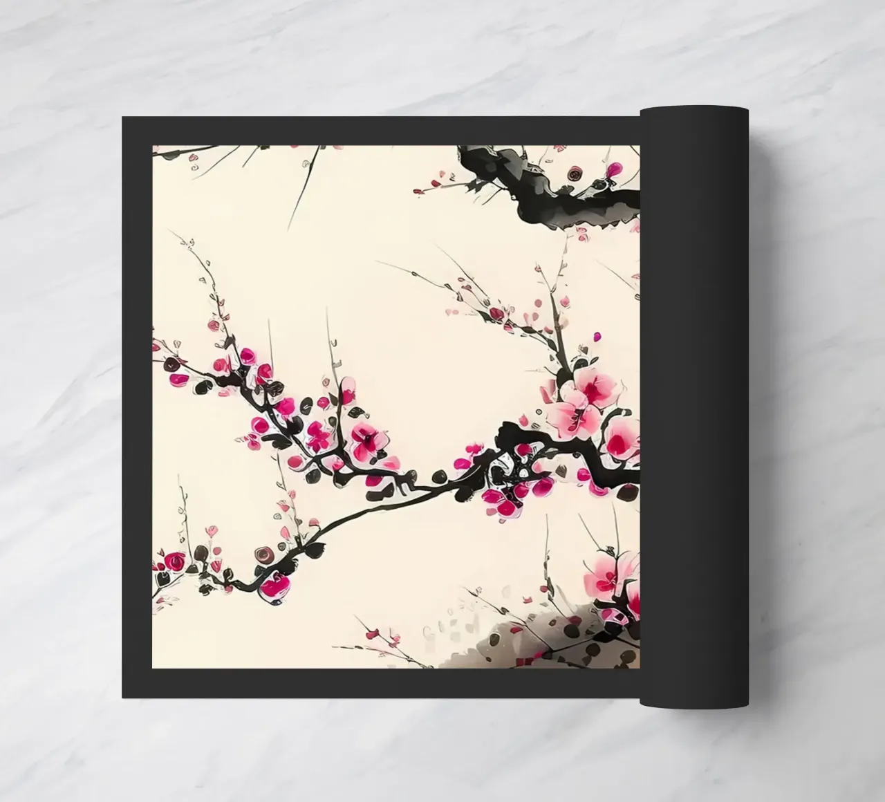 fiori di ciliegio giapponesi zerbino da Rebecca Clark Wyrick