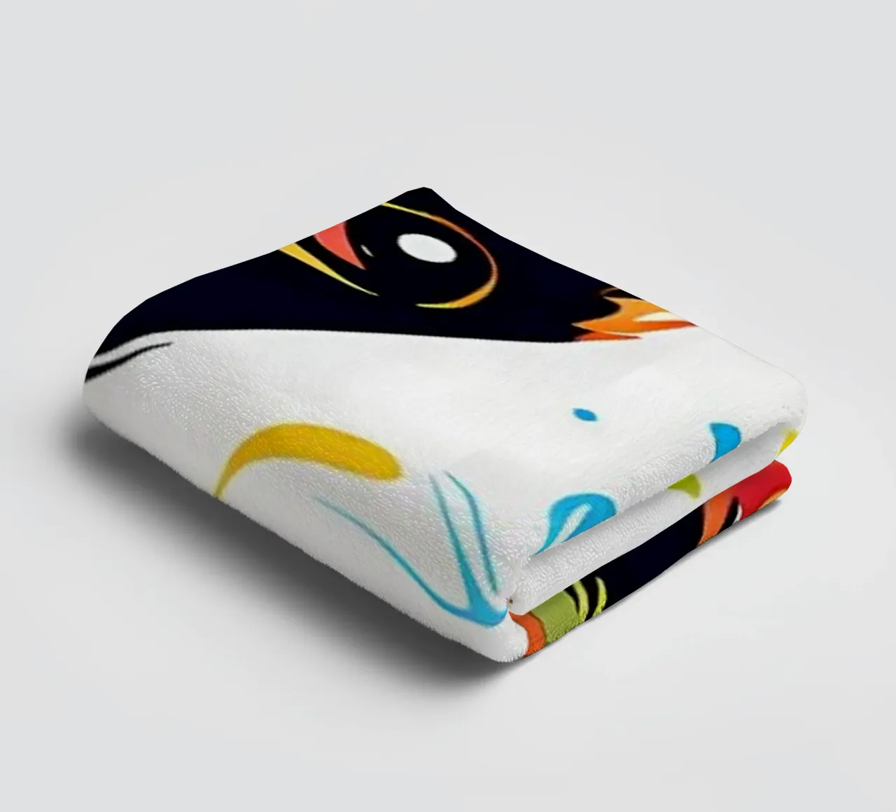 Bezaubernde Panda-Pop-Art Handtuch von James M Coyle