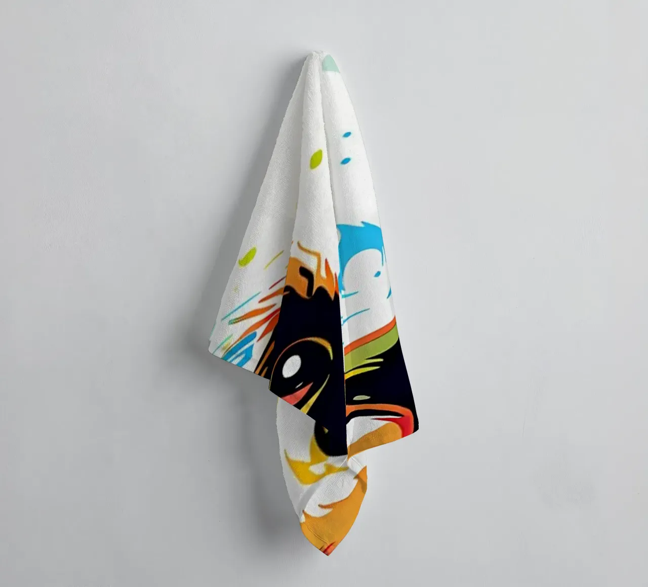 Bezaubernde Panda-Pop-Art Handtuch von James M Coyle