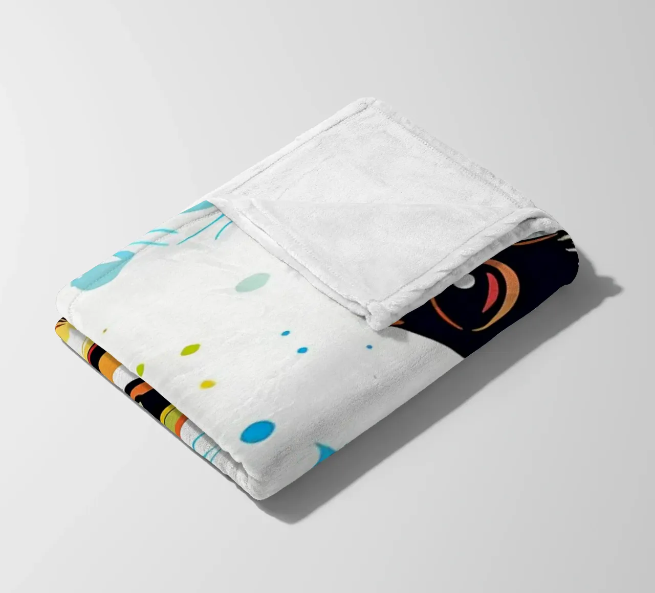 Bezaubernde Panda-Pop-Art Fleecedecke von James M Coyle