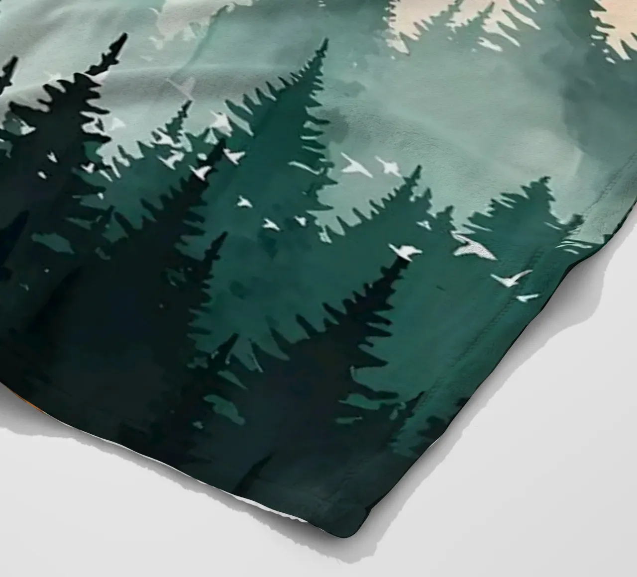 Mountain Sunset Fleecedecke von Albert S Jacob