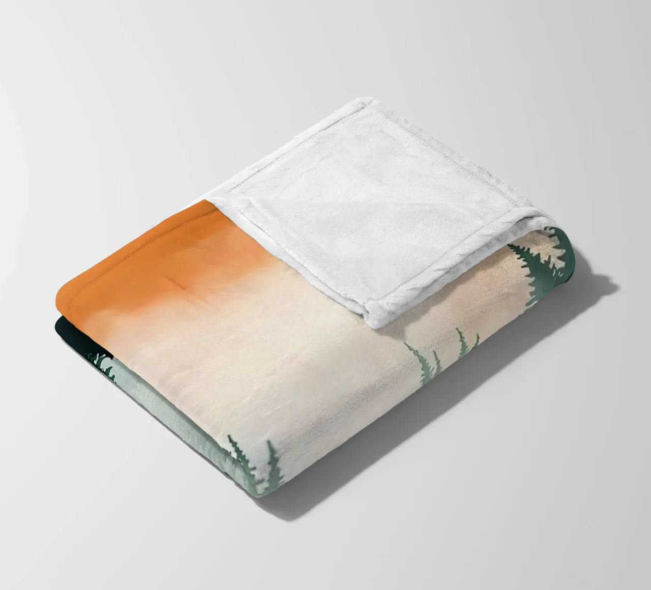 Mountain Sunset Fleecedecke von Albert S Jacob