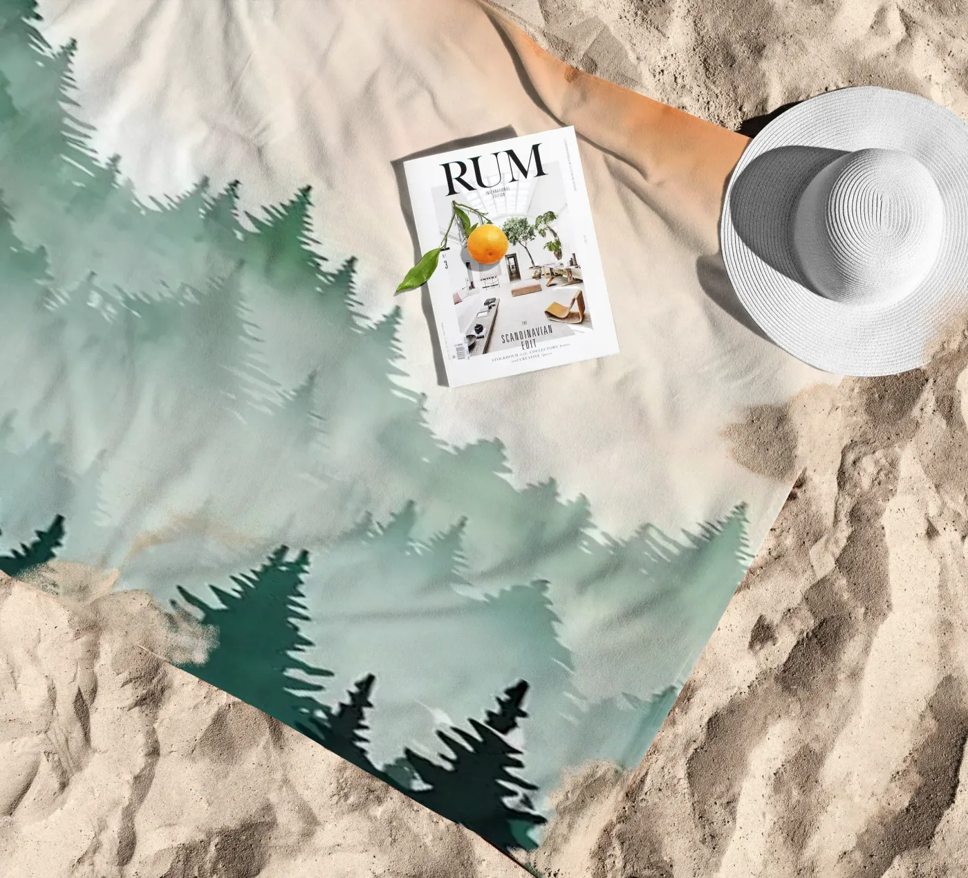 Mountain Sunset telo mare da Albert S Jacob