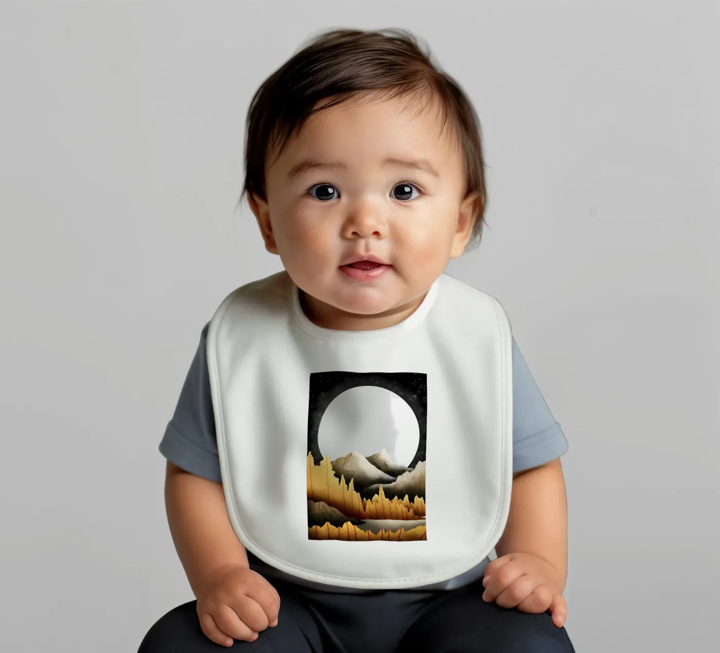 Mountain View baby slabbetje van Albert S Jacob