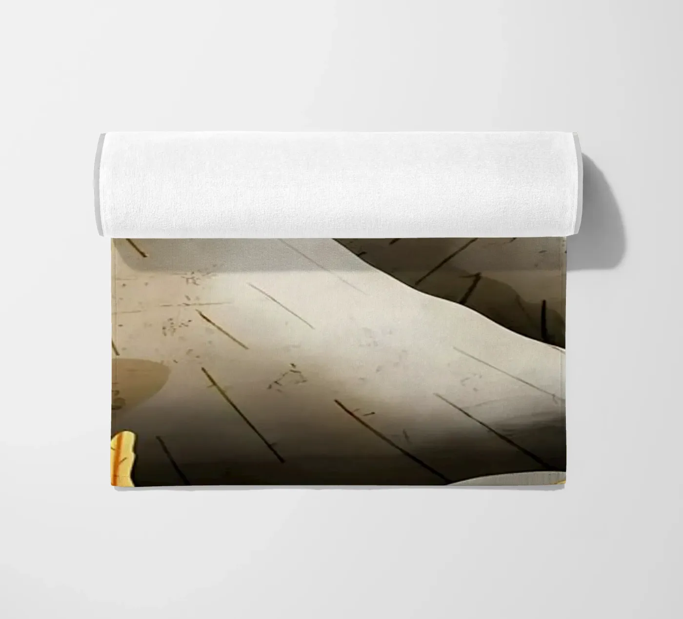 Bergzicht strandhanddoek van Albert S Jacob