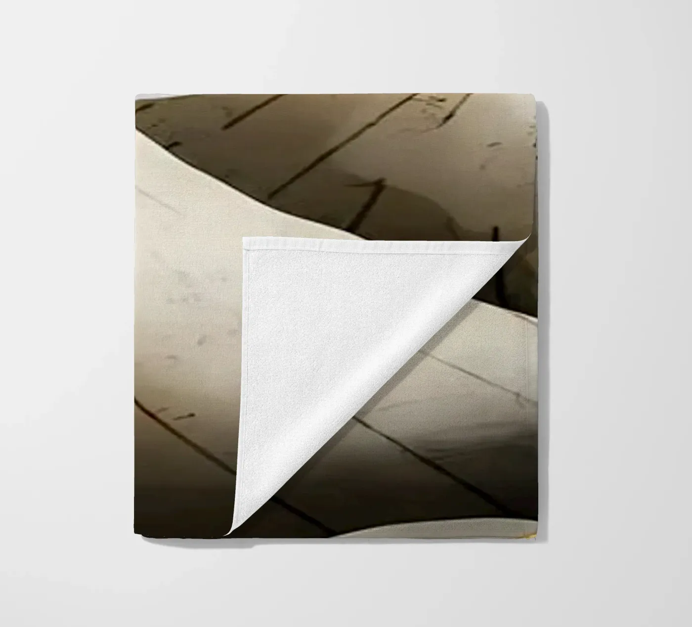 Bergzicht strandhanddoek van Albert S Jacob