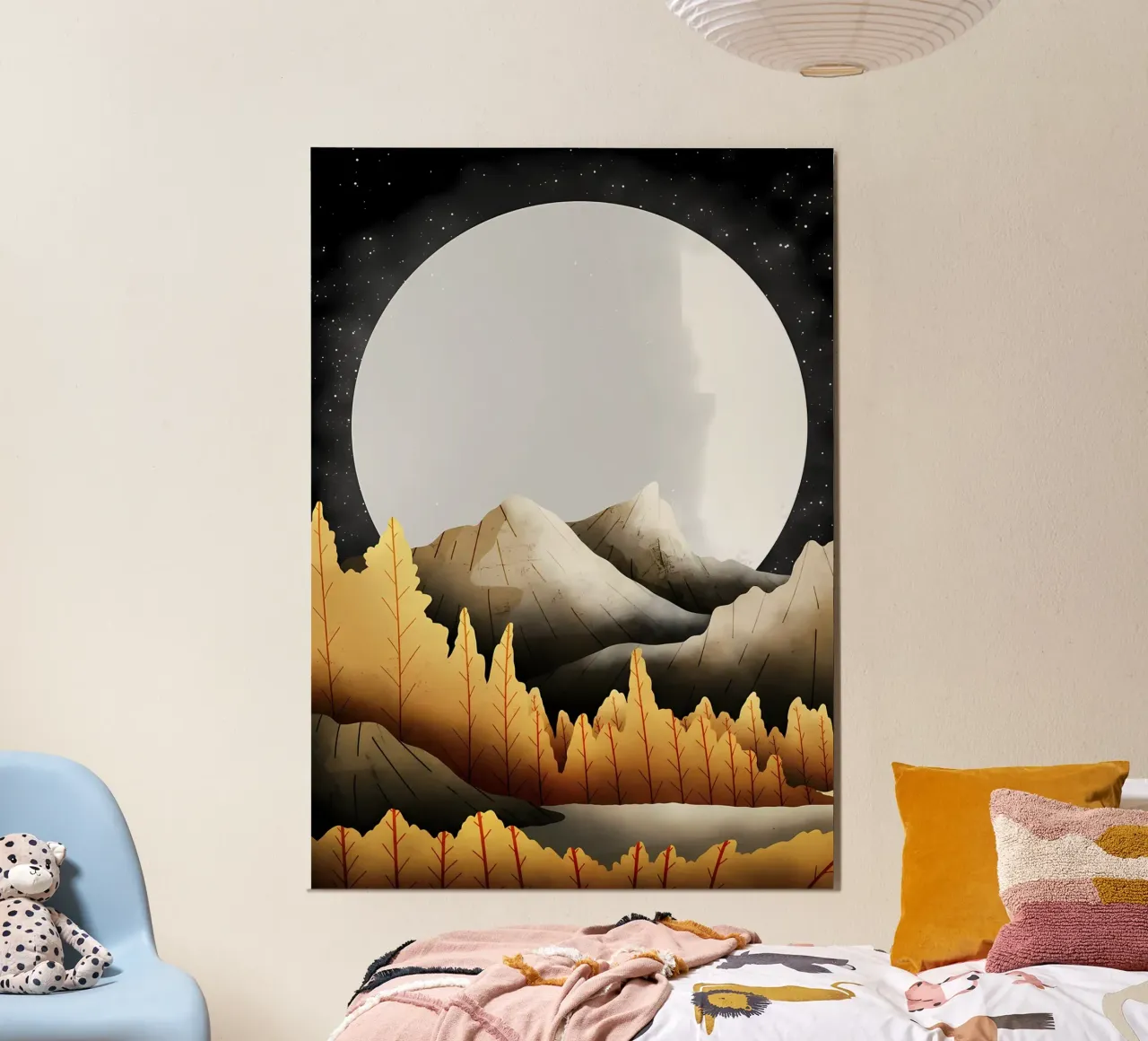 Mountain View poster da Albert S Jacob