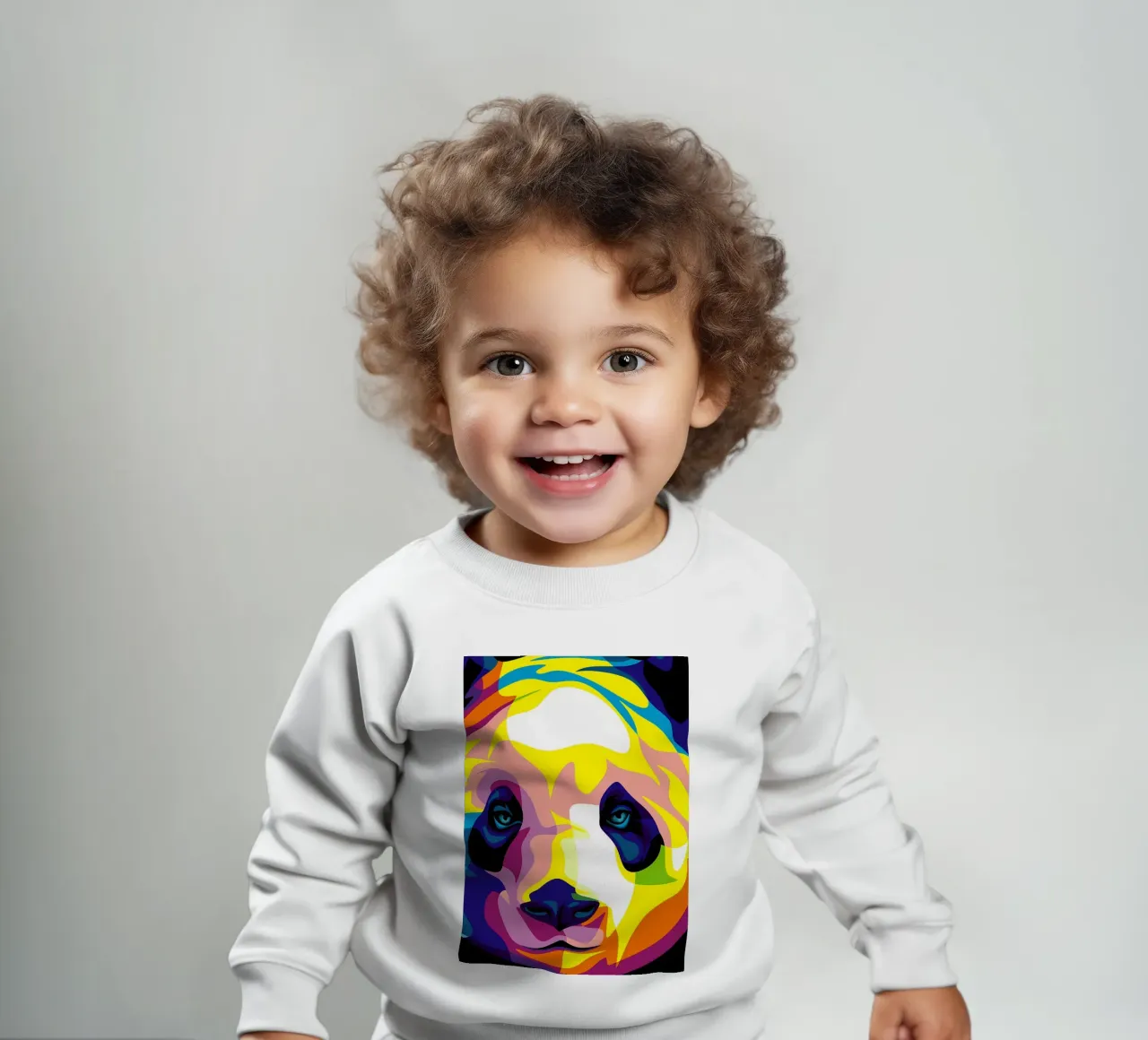 Panda pop felpa neonato da James M Coyle