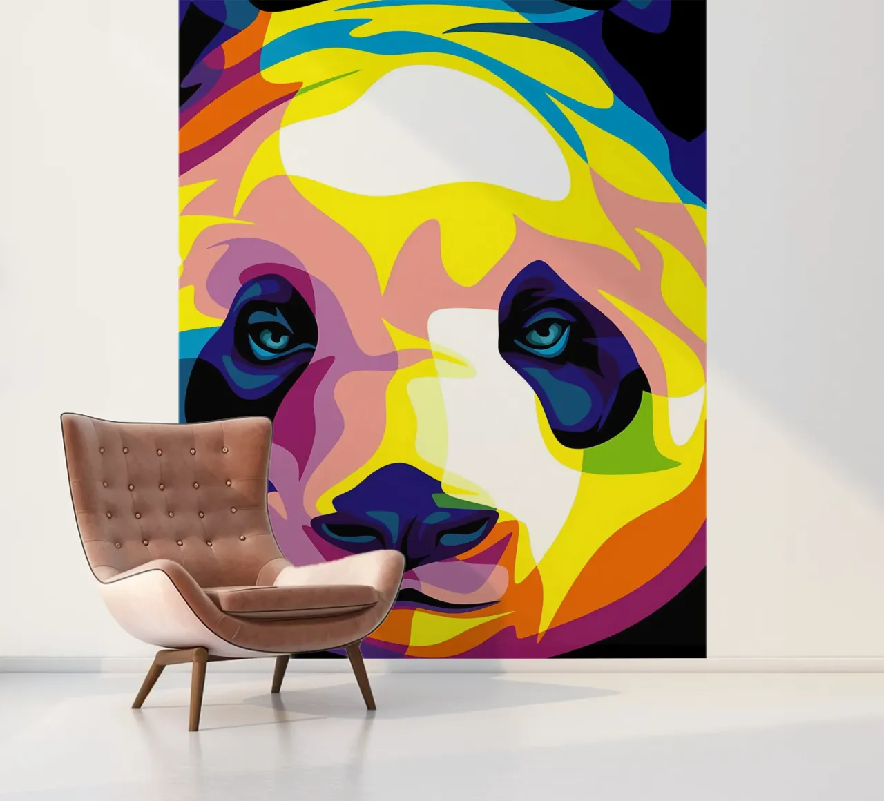 Panda pop papier peint photo de James M Coyle