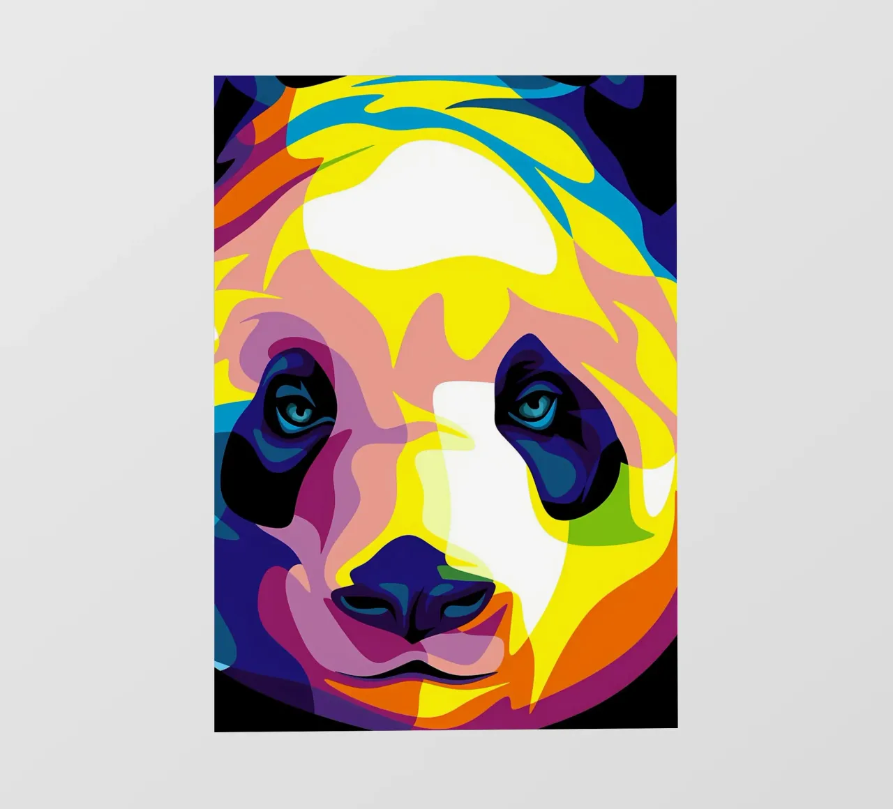 Panda pop papier peint photo de James M Coyle