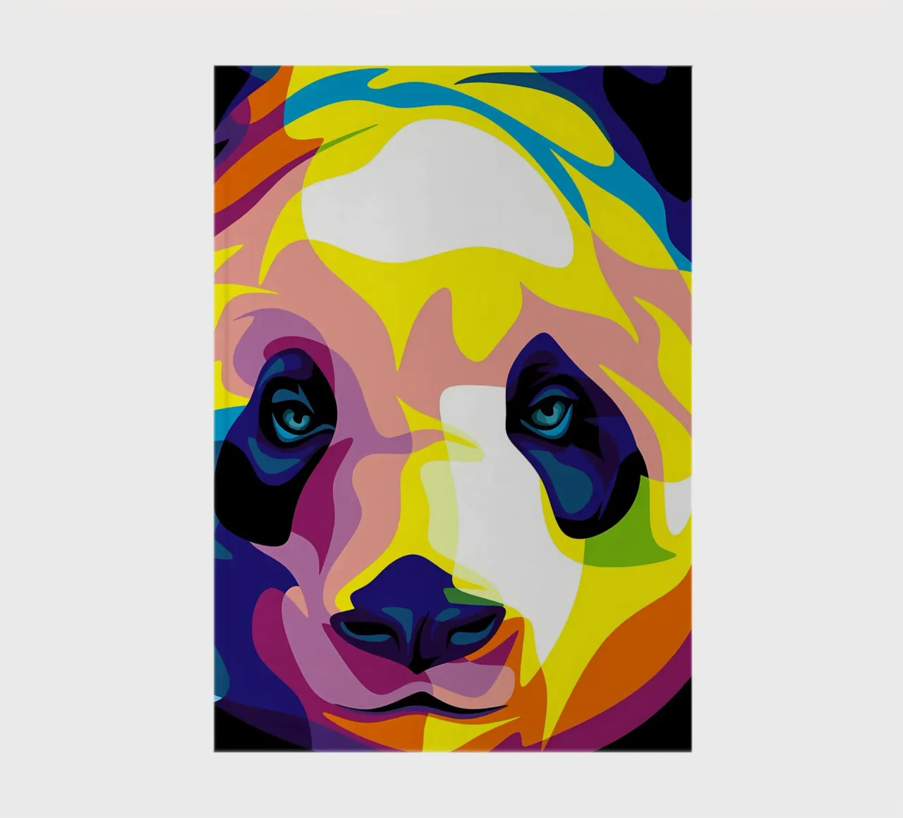 Panda pop notebook by James M Coyle