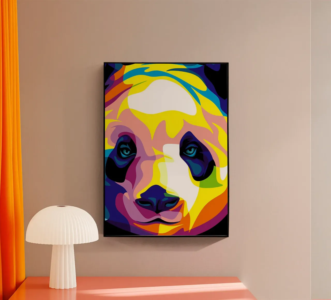 Panda pop plexiglass da James M Coyle