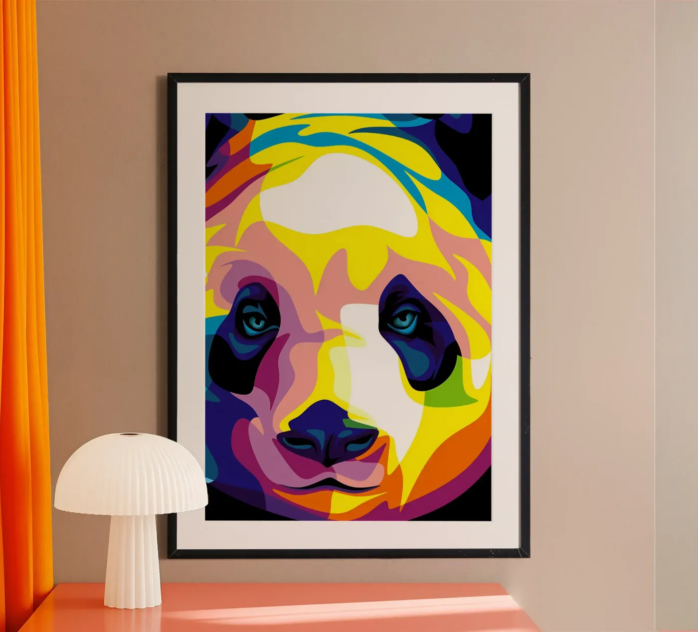Panda pop poster da James M Coyle