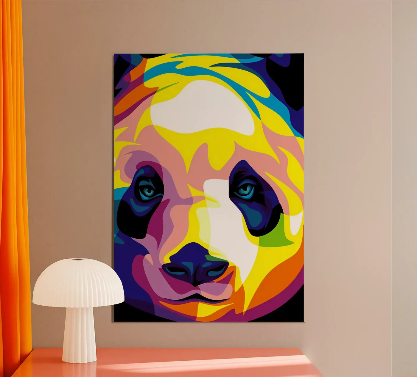 Panda pop poster da James M Coyle