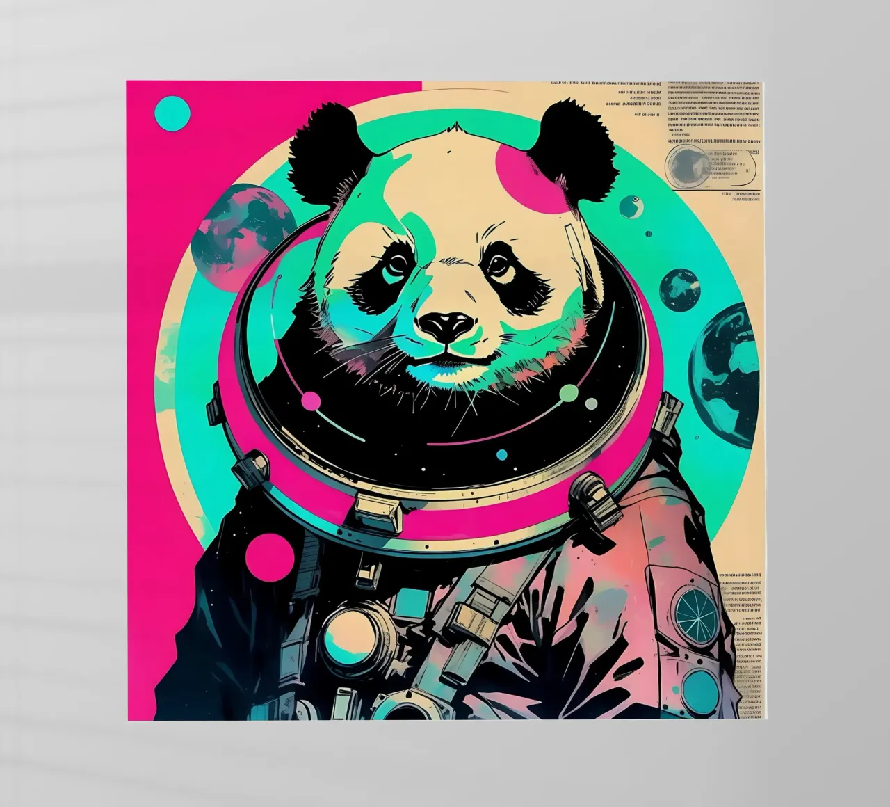 Panda_Style_D_1 pellicola backlit da Tierisch bunt by LK