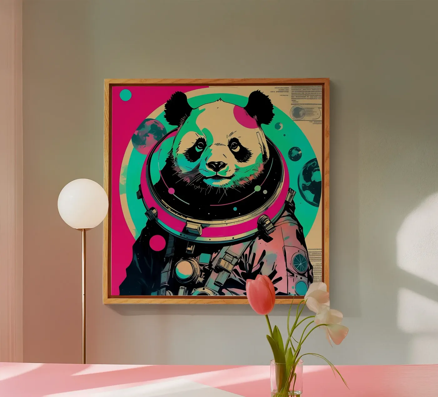 Panda_Style_D_1 plexiglass da Tierisch bunt by LK