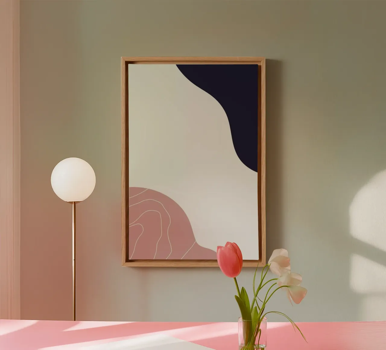 Movement 5 canvas by Pure