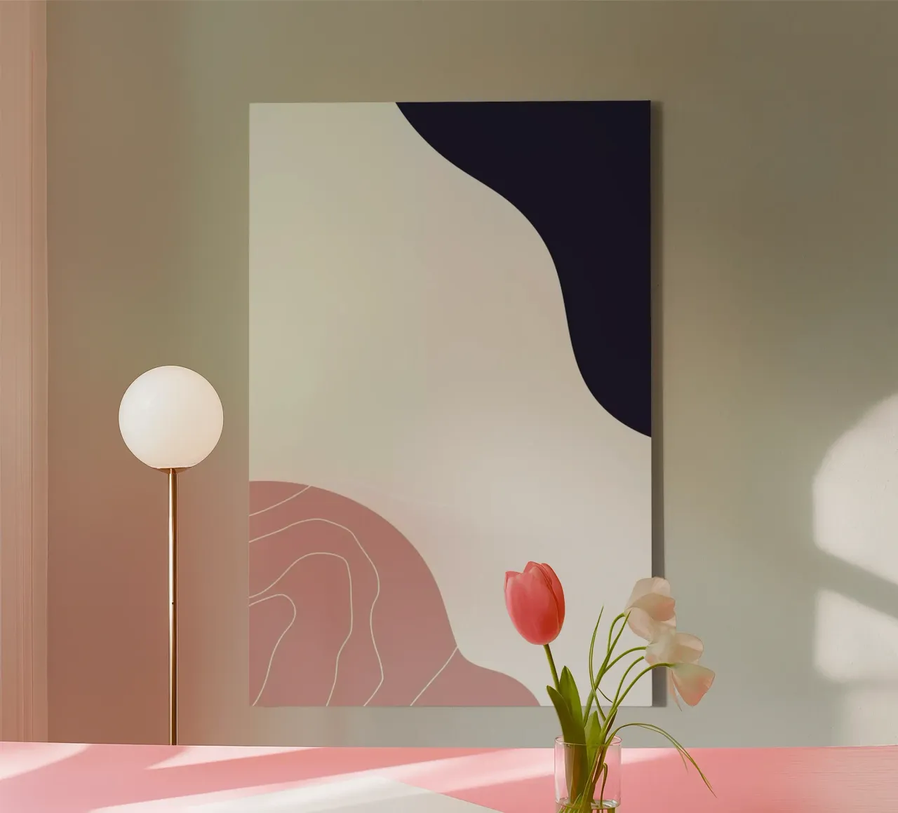 Movement 5 canvas by Pure