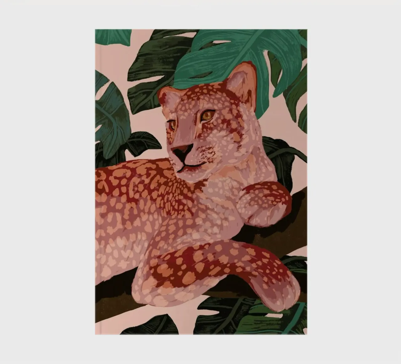 Golden Panter carnet de notes de Goed Blauw