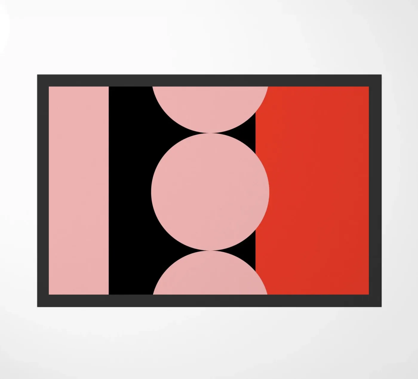 Gebied deurmat van Rose Beck Art