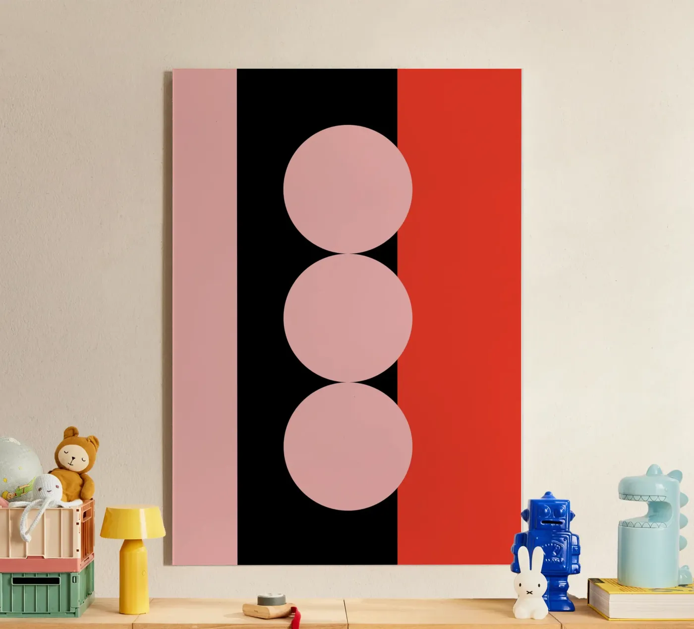 Area acryl van Rose Beck Art