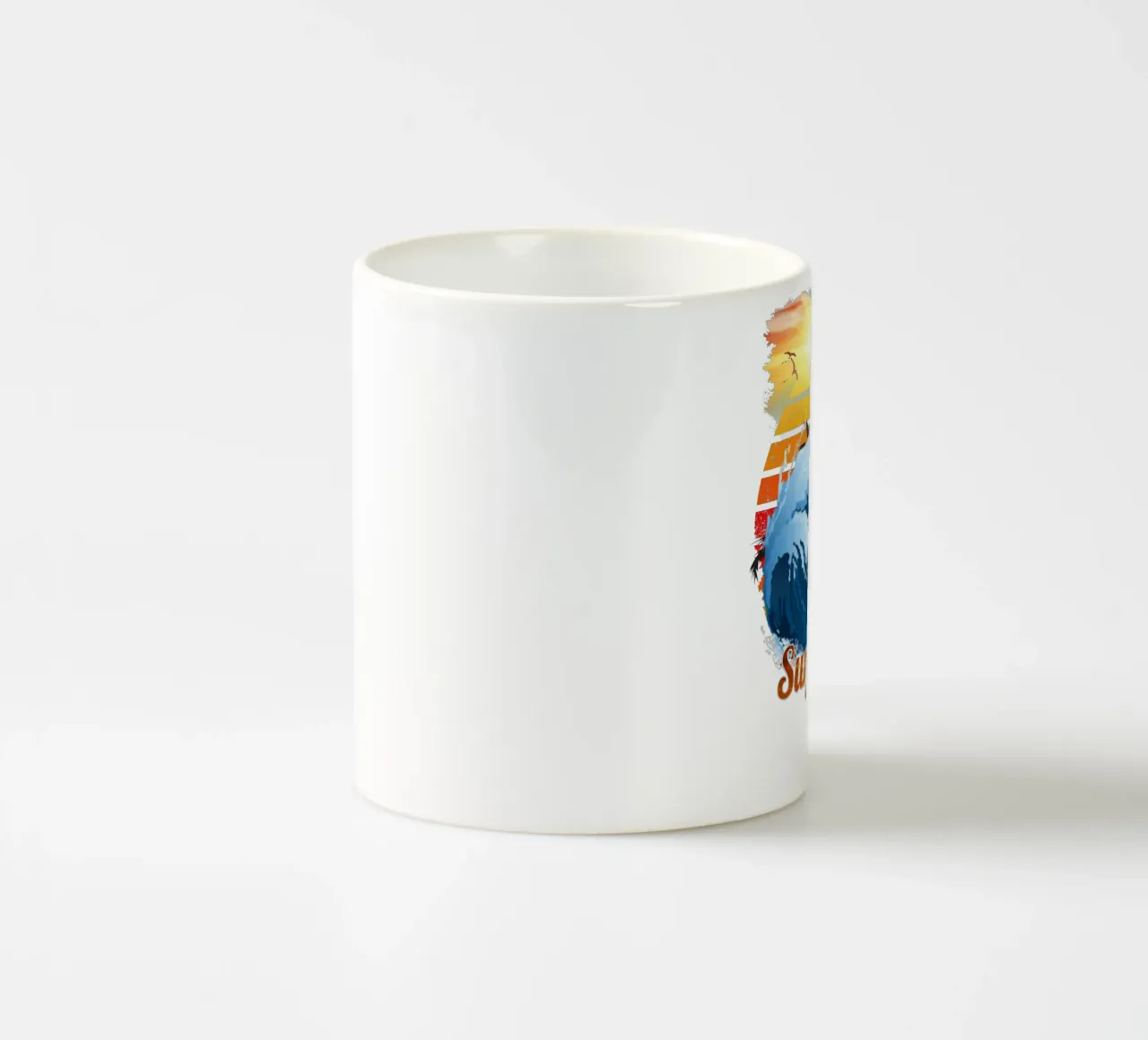 Surf Life Oval y - Summer Sun Vibes 3 tazza in ceramica da surfer28