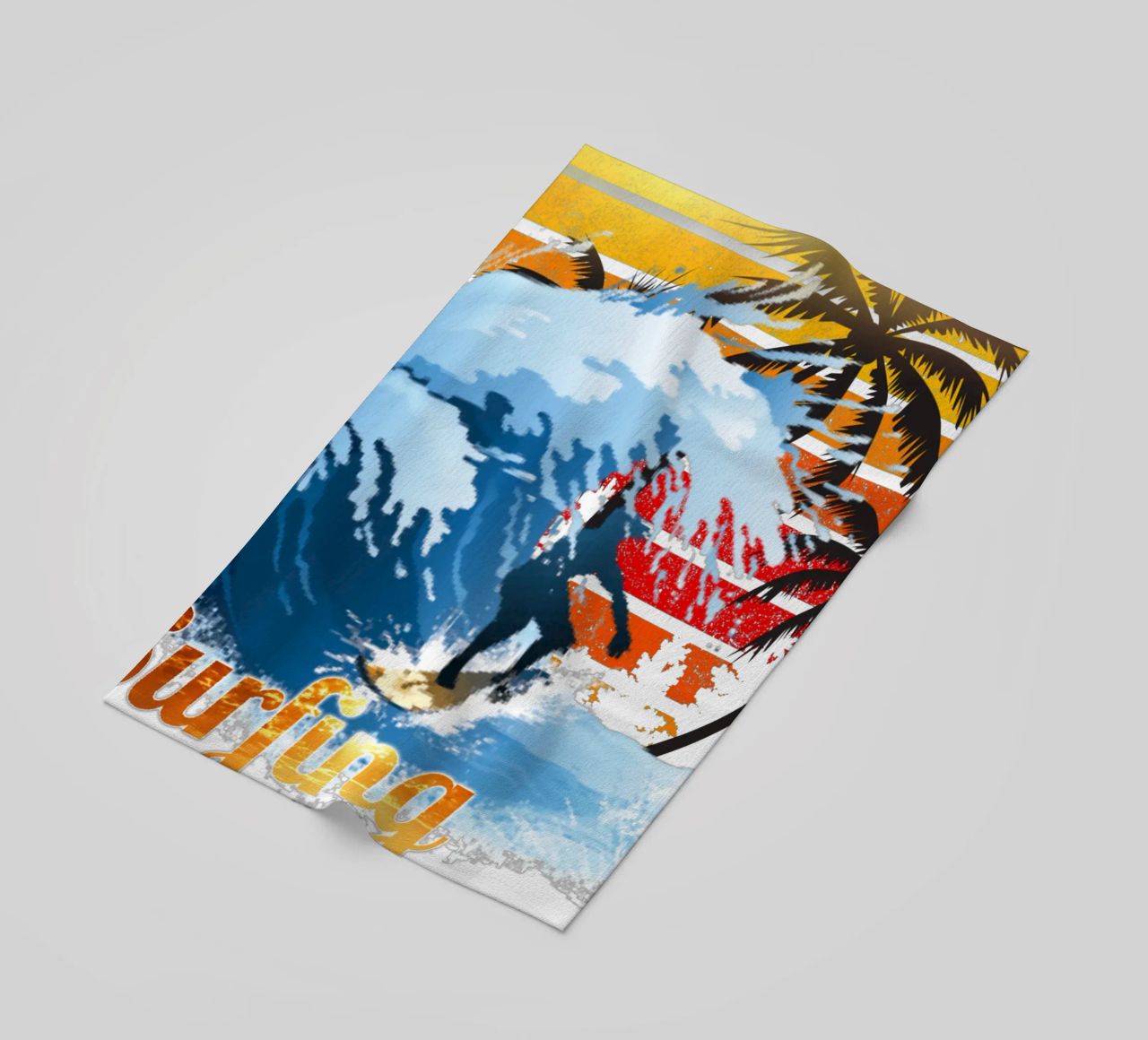 Surf Life Oval y - Summer Sun Vibes 3 telo mare da surfer28