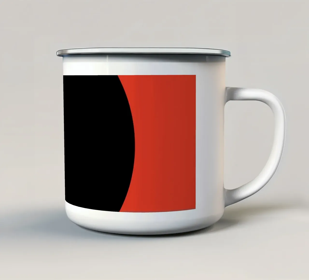 Area II tazza in smalto da Rose Beck Art