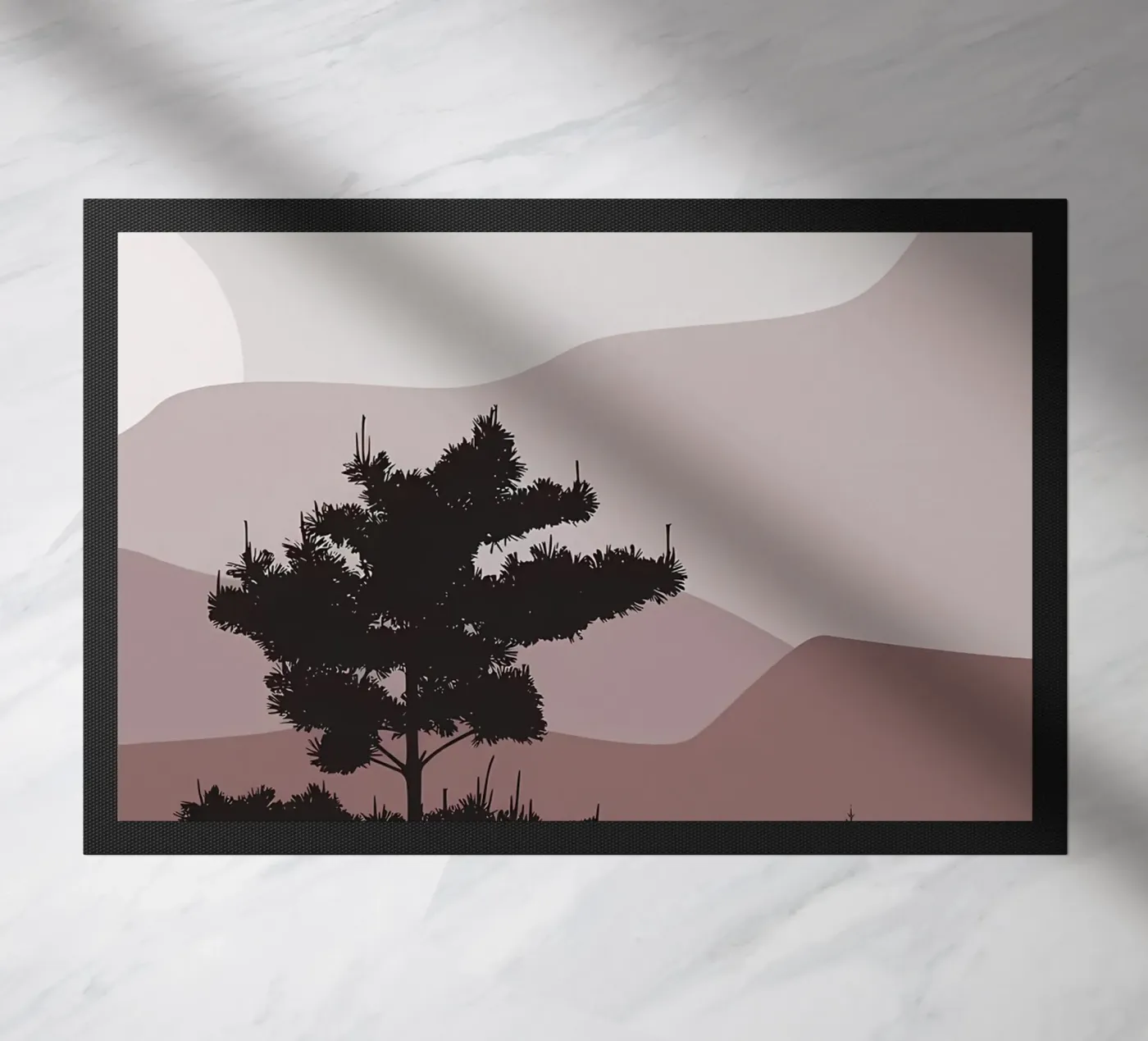 Summer Trees doormat by Albert S Jacob