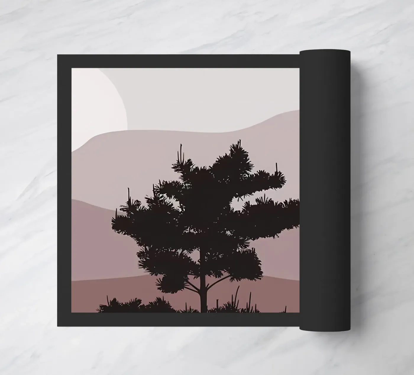 Summer Trees doormat by Albert S Jacob