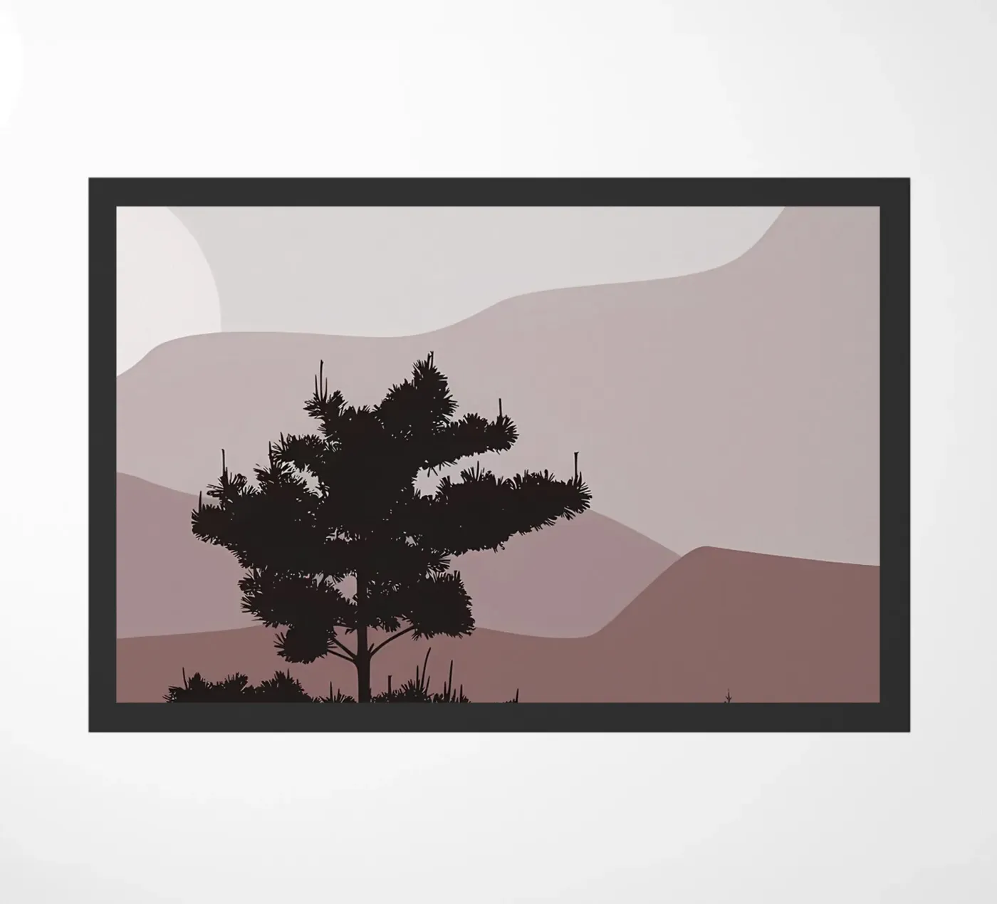 Summer Trees doormat by Albert S Jacob