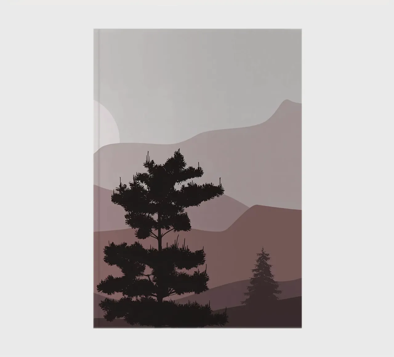 Summer Trees notebook by Albert S Jacob