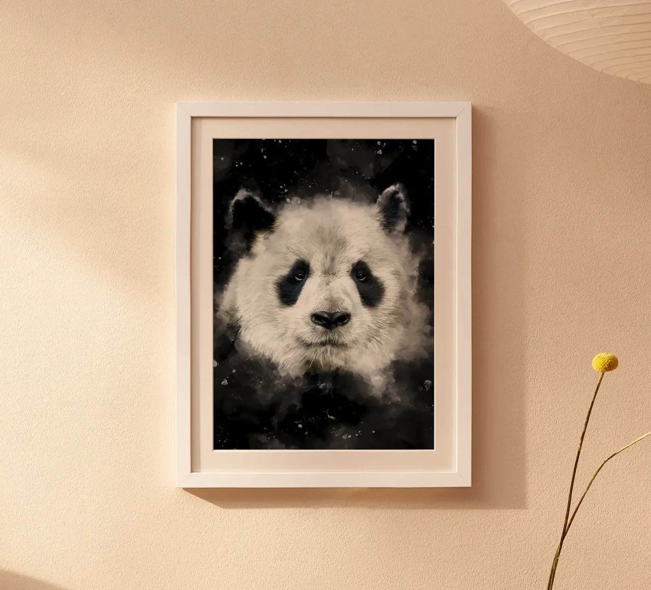 Testa di panda poster da James M Coyle