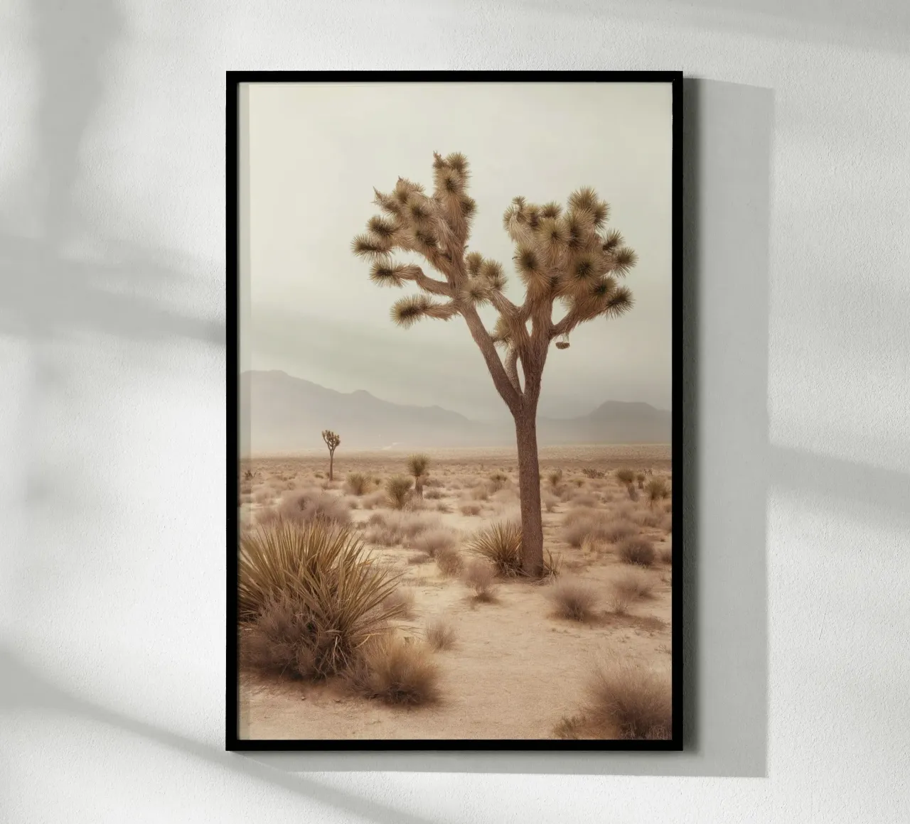 Paesaggio del deserto di Joshua Tree carta hahnemühle da Indigo Tides Art