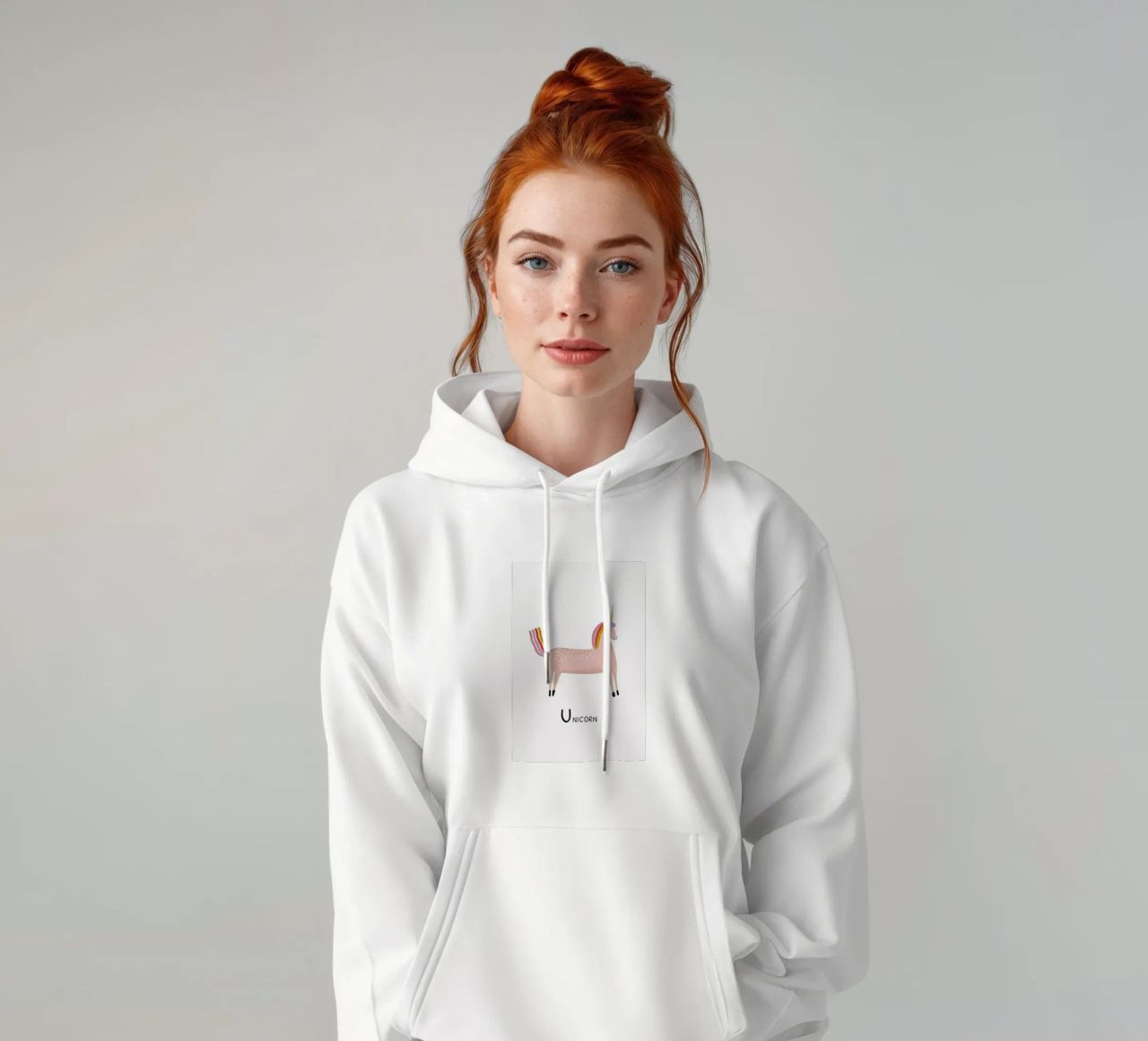 Unicorn felpa con cappuccio da Little Flourishes