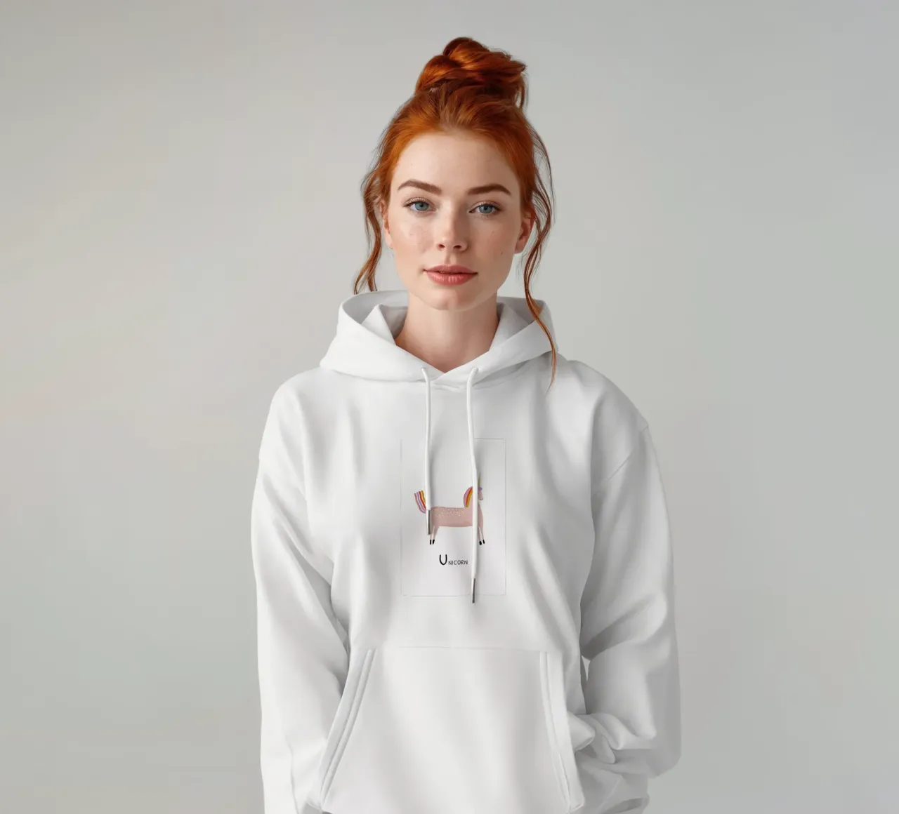 Unicorn felpa con cappuccio da Little Flourishes